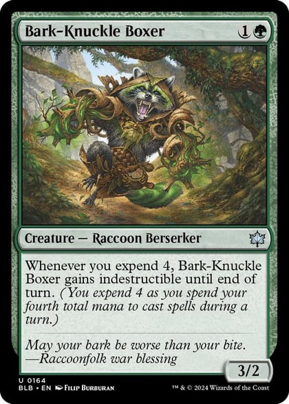 Bark-Knuckle Boxer, Bloomburrow 164