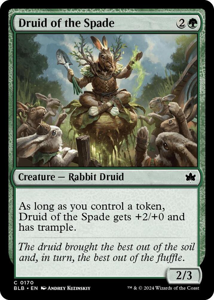 Druid of the Spade, Bloomburrow 170