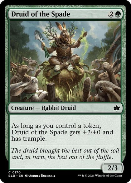 Druid of the Spade, Bloomburrow 170