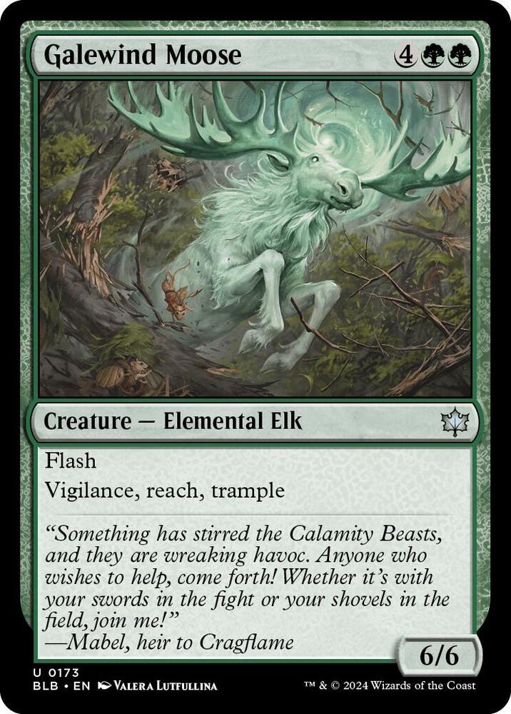 Galewind Moose, Bloomburrow 173