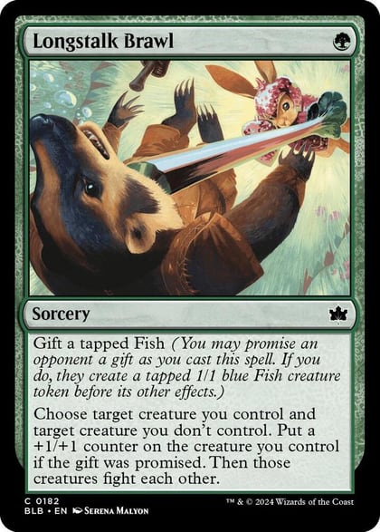 Longstalk Brawl, Bloomburrow 182