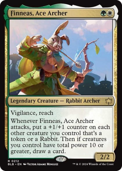 Finneas, Ace Archer, Bloomburrow 212