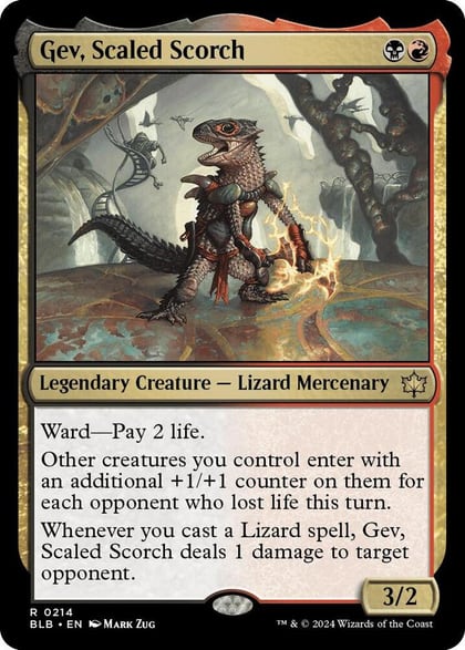 Gev, Scaled Scorch, Bloomburrow 214