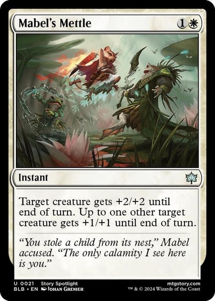 Mabel's Mettle, Bloomburrow 21