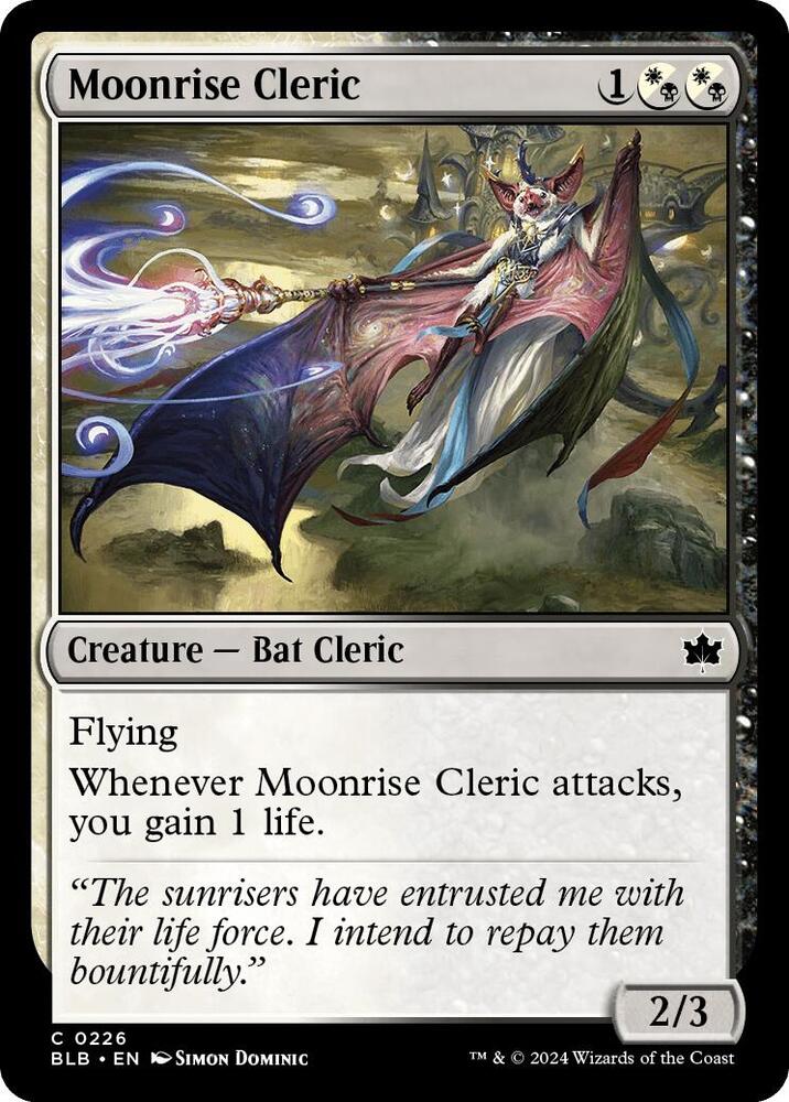 Moonrise Cleric, Bloomburrow 226