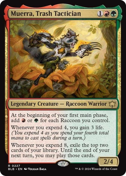 Muerra, Trash Tactician, Bloomburrow 227