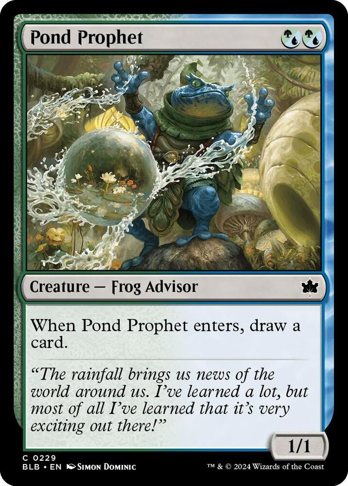Pond Prophet, Bloomburrow 229