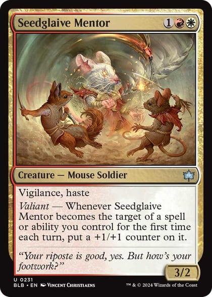 Seedglaive Mentor, Bloomburrow 231