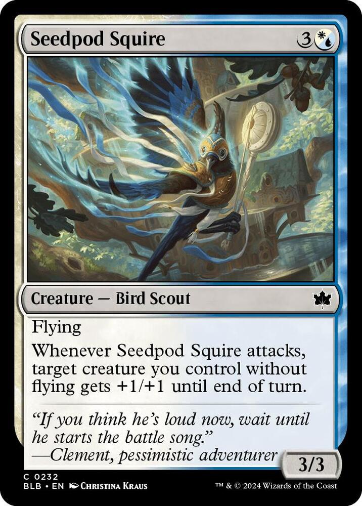 Seedpod Squire, Bloomburrow 232