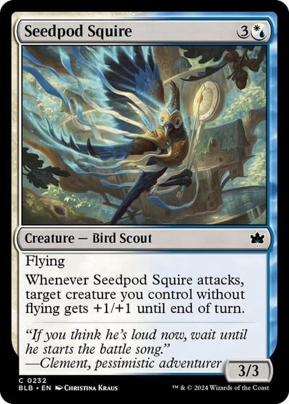 Seedpod Squire, Bloomburrow 232