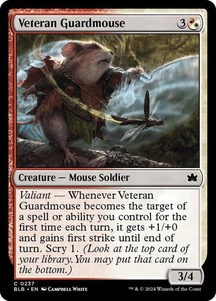 Veteran Guardmouse, Bloomburrow 237