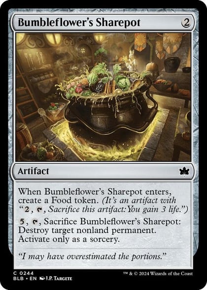 Bumbleflower's Sharepot, Bloomburrow 244