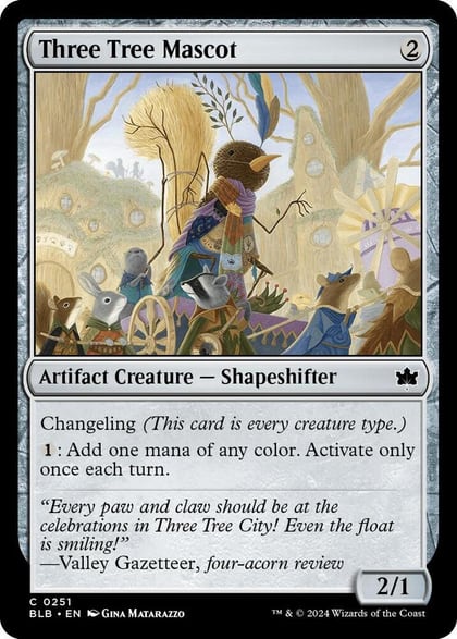 Three Tree Mascot, Bloomburrow 251