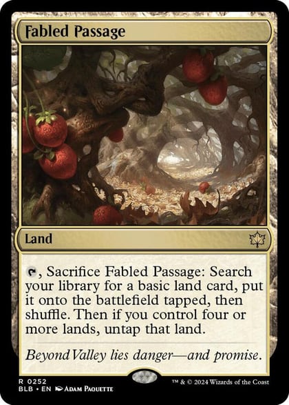 Fabled Passage, Bloomburrow 252