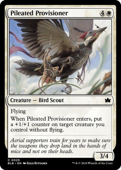 Pileated Provisioner, Bloomburrow 25