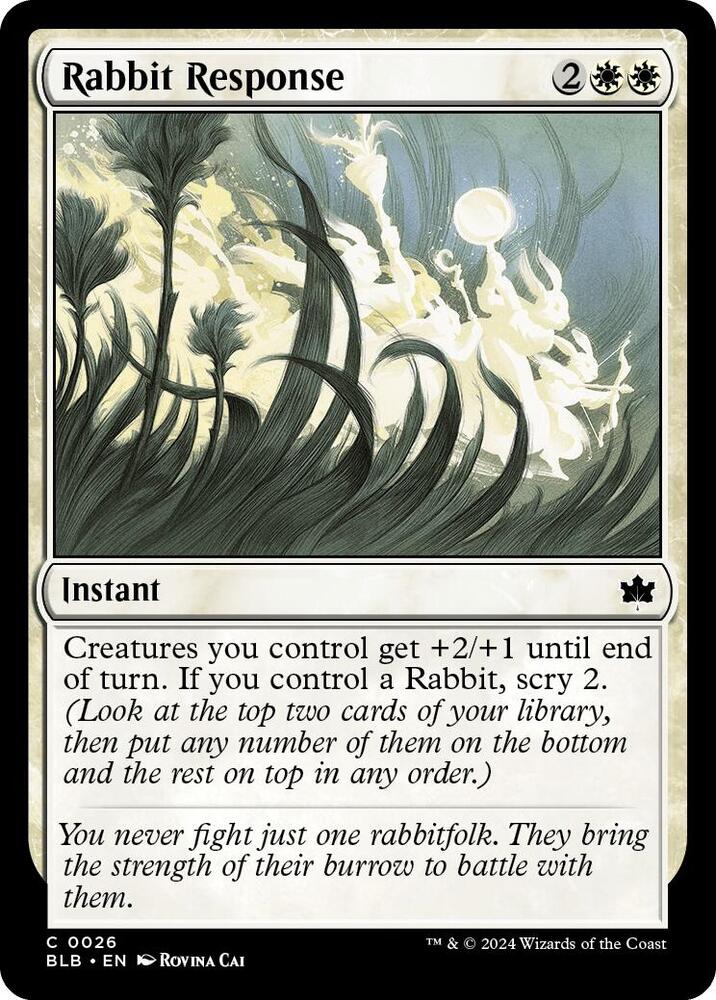 Rabbit Response, Bloomburrow 26