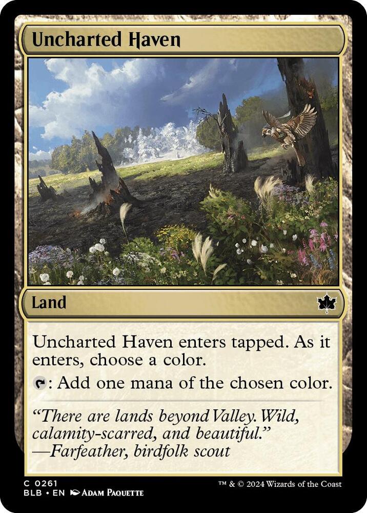 Uncharted Haven, Bloomburrow 261