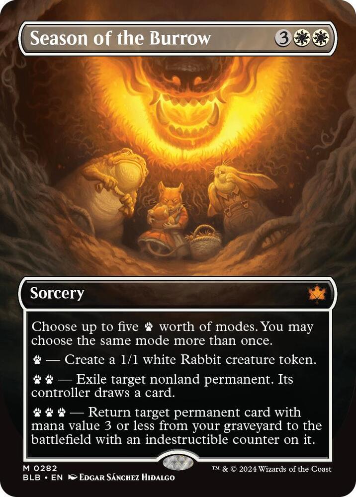 Season of the Burrow (Borderless), Bloomburrow 282