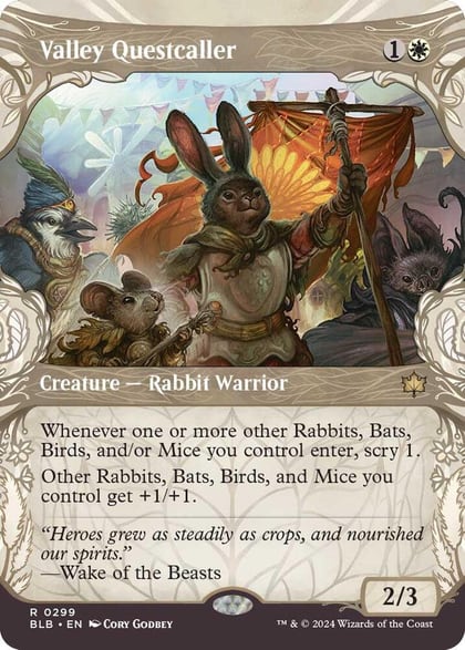 Valley Questcaller (Showcase), Bloomburrow 299