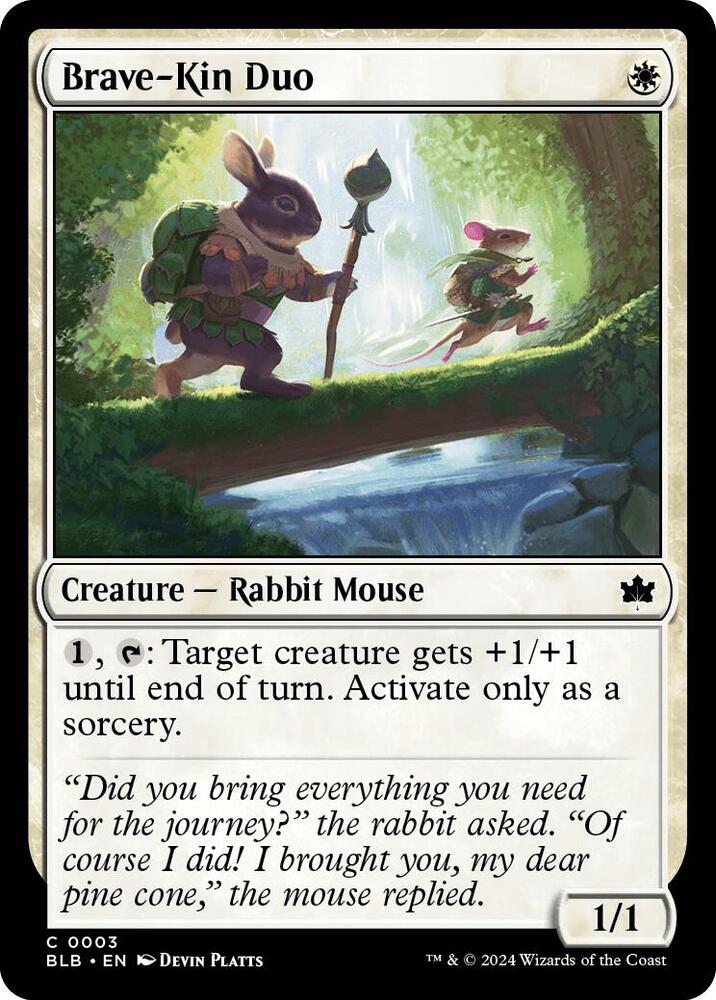 Brave-Kin Duo, Bloomburrow 3