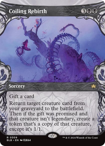 Coiling Rebirth (Showcase), Bloomburrow 309