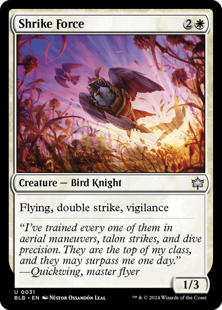 Shrike Force, Bloomburrow 31