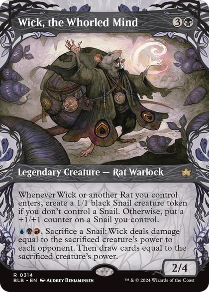 Wick, the Whorled Mind (Showcase), Bloomburrow 314