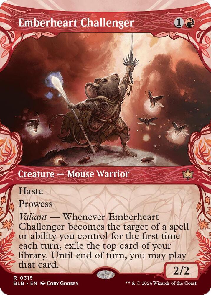 Emberheart Challenger (Showcase), Bloomburrow 315