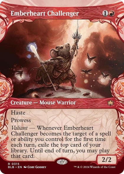Emberheart Challenger (Showcase), Bloomburrow 315