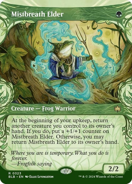 Mistbreath Elder (Showcase), Bloomburrow 323