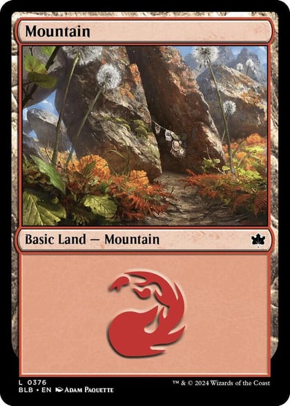 Mountain (0376), Bloomburrow 376