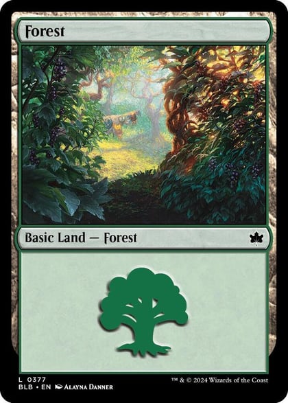 Forest (0377), Bloomburrow 377