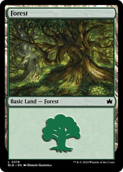 Forest (0378), Bloomburrow 378