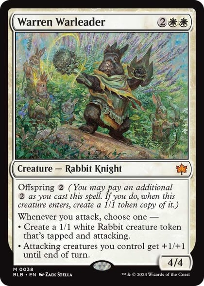 Warren Warleader, Bloomburrow 38
