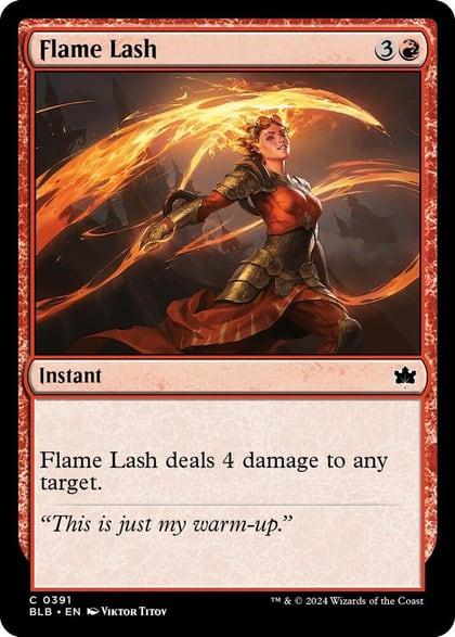 Flame Lash, Bloomburrow 391