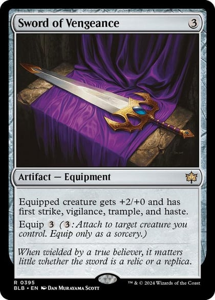 Sword of Vengeance, Bloomburrow 395