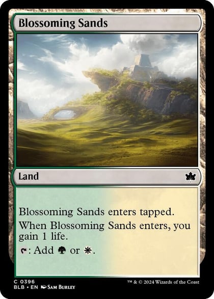 Blossoming Sands, Bloomburrow 396