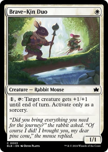 Brave-Kin Duo, Bloomburrow 3