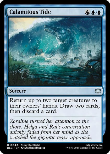 Calamitous Tide, Bloomburrow 43
