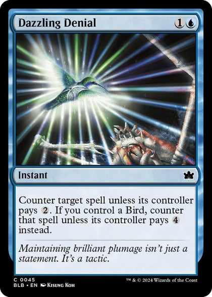 Dazzling Denial, Bloomburrow 45