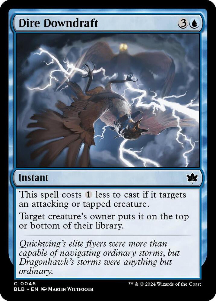Dire Downdraft, Bloomburrow 46