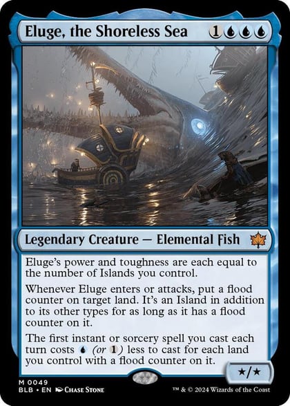 Eluge, the Shoreless Sea, Bloomburrow 49