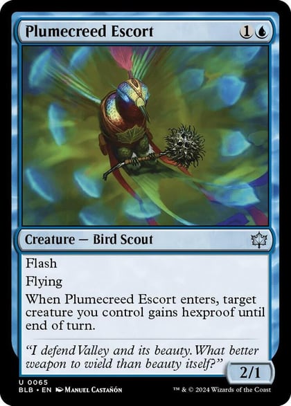 Plumecreed Escort, Bloomburrow 65