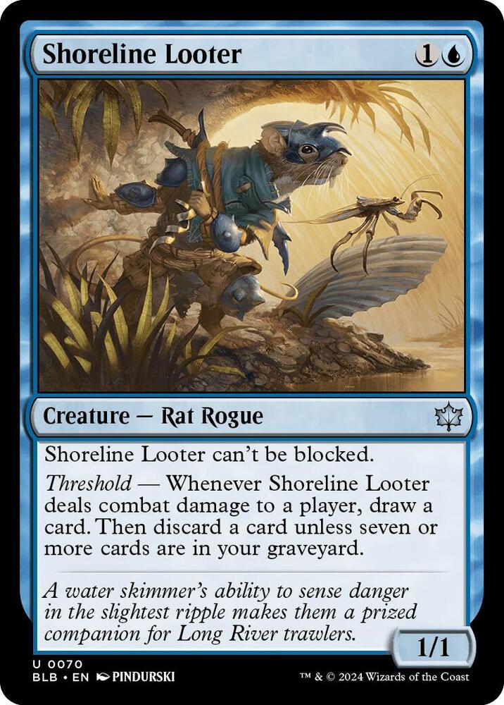 Shoreline Looter, Bloomburrow 70