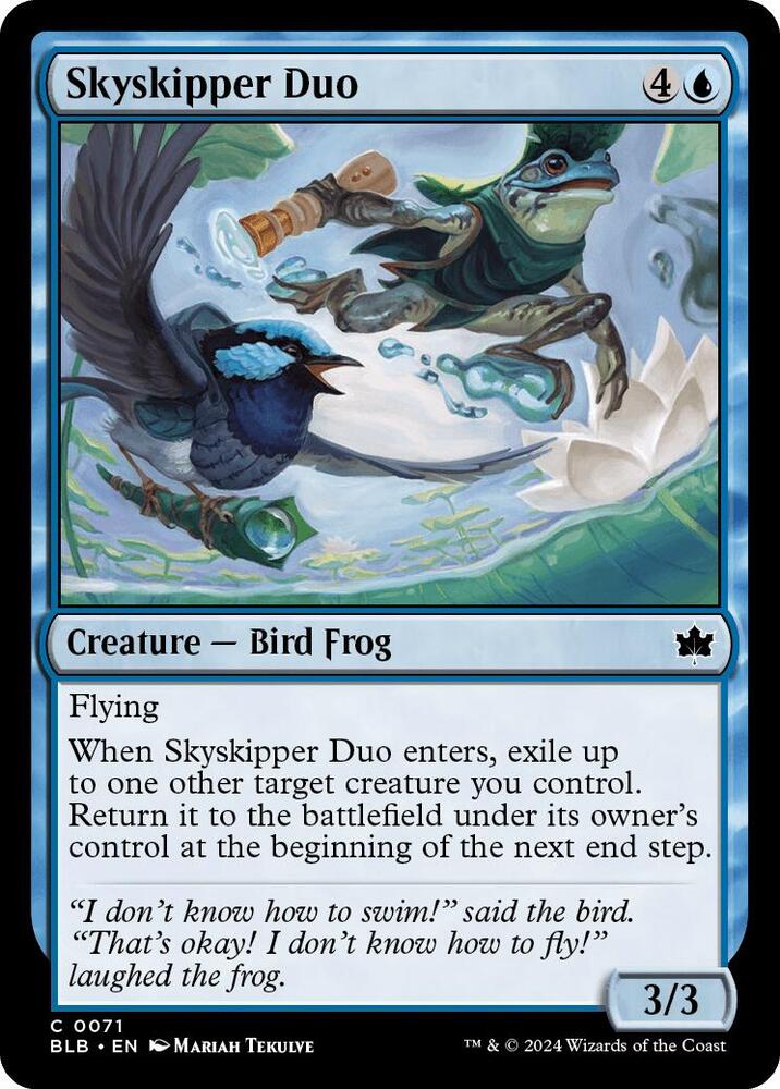 Skyskipper Duo, Bloomburrow 71