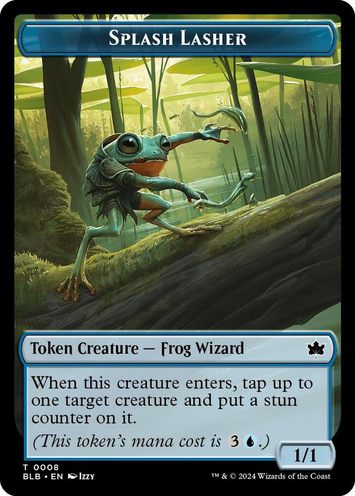 Splash Lasher Token, Bloomburrow 8