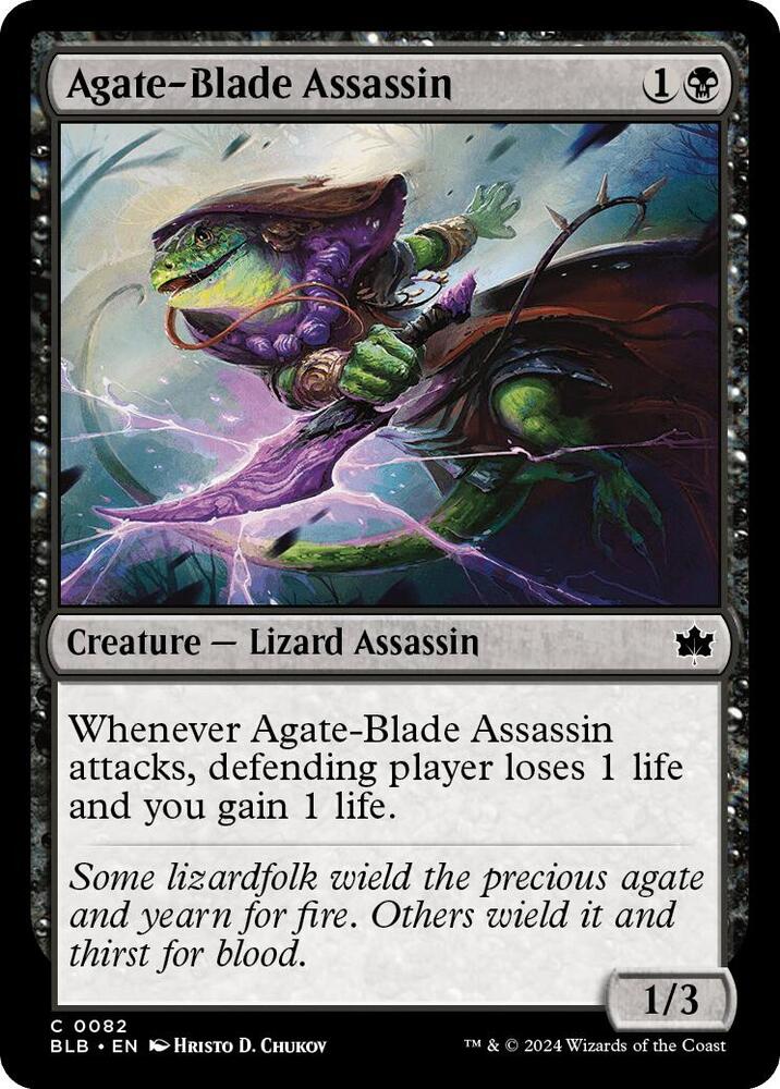 Agate-Blade Assassin, Bloomburrow 82