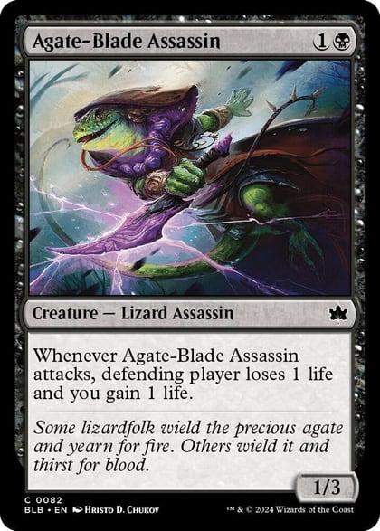 Agate-Blade Assassin, Bloomburrow 82