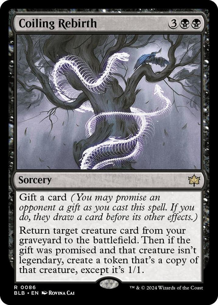 Coiling Rebirth, Bloomburrow 86