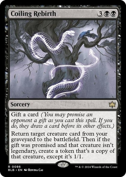Coiling Rebirth, Bloomburrow 86